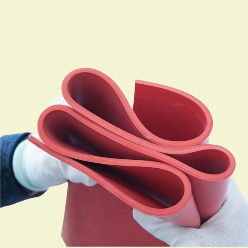 Made in China industrial shock floor mats fabric diaphragm silicone rubber sheets