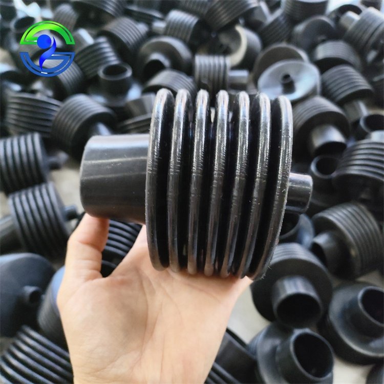 Factory Customized Elastic Circular Silicone Fabric Air Box,Top Quality Rubber Dust Cover