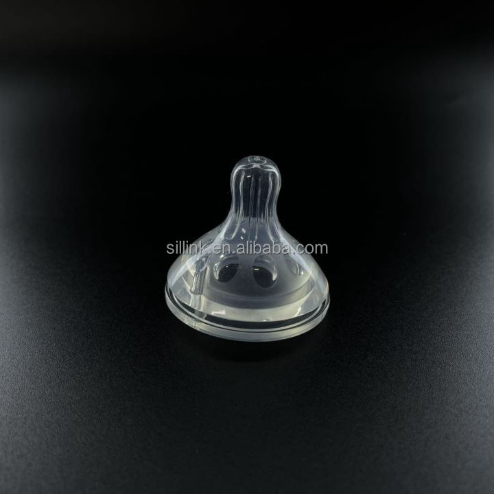 Food grade liquid silicone rubber Baby feeding product pacifier Wide neck nipple Mold customized Injection molding supplier