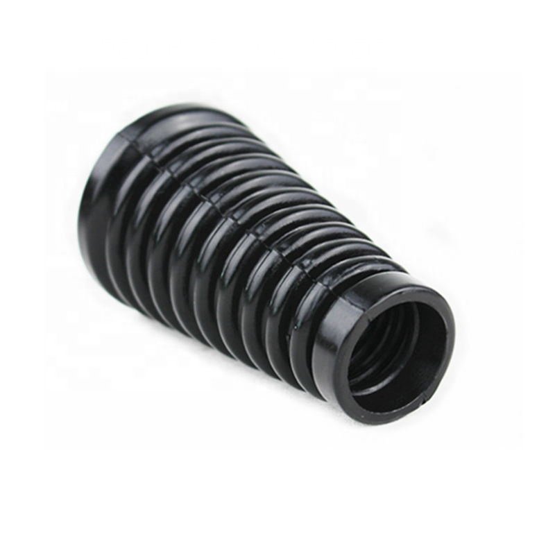 Automotive connector dustproof rubber boots high strength quality rubber silicone bellows cylinder screw protection sleeve