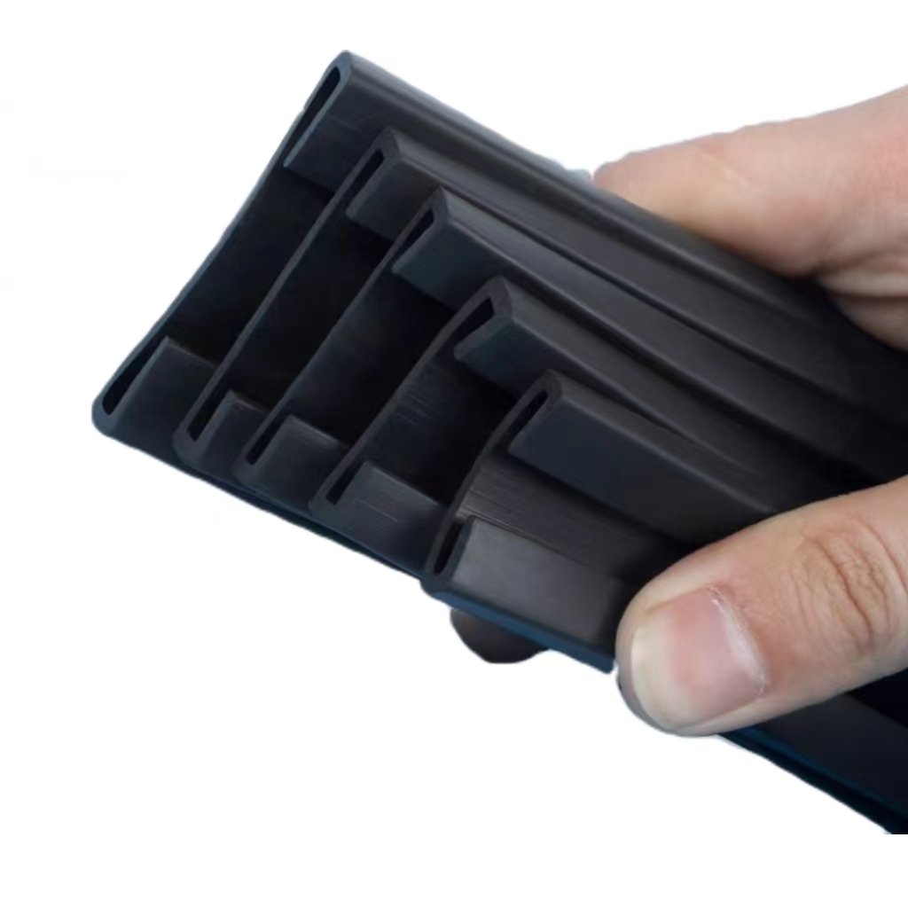 hot selling Durable Windows Strips Seal Epdm double U shape Sealing Hose Industrial Seal Strip