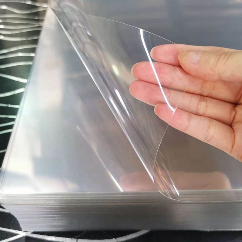Wholesale 0.2mm 0.25mm 0.35mm PET sheet film vacuum forming clear PET sheet roll