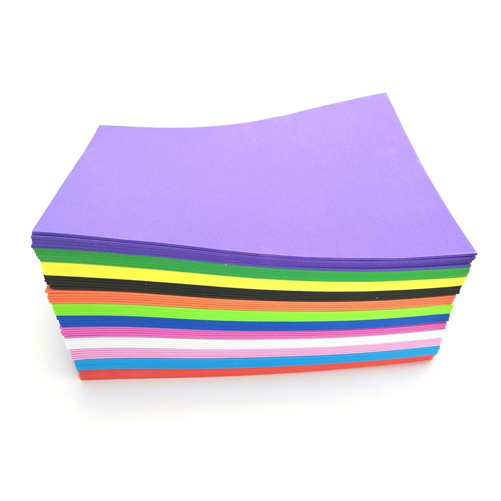 100% Manufacturer Anti-Slip EVA Foam Sheet Colorful Crafting Sponge Paper for Cosplay