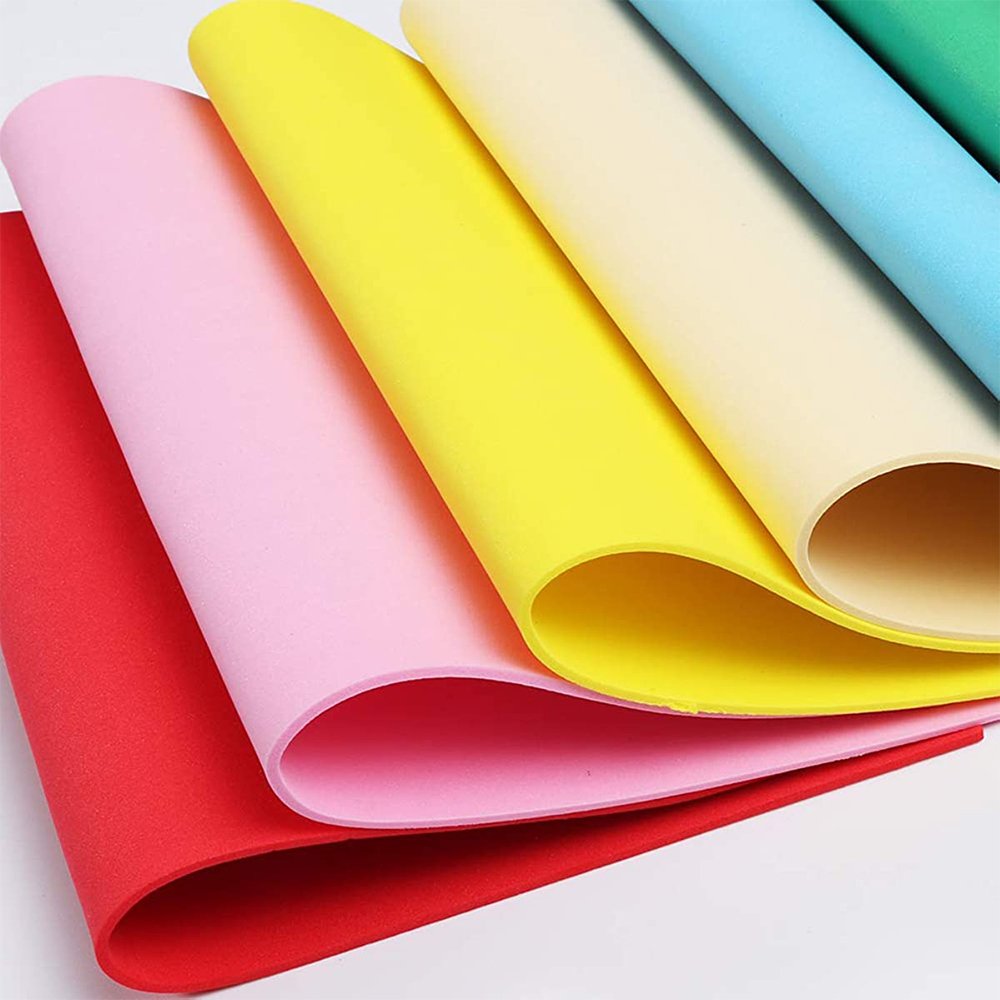 100% Manufacturer Anti-Slip EVA Foam Sheet Colorful Crafting Sponge Paper for Cosplay