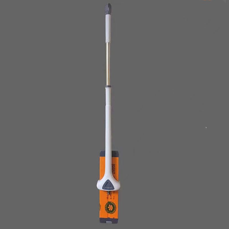 New-style metal plate wash-free flat mop household, suction mop plus code self-scraping labor-saving mop