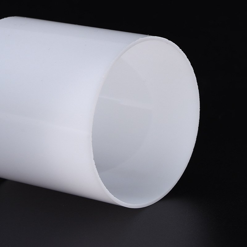 milky white opal decorative plexiglass round cylinders pipe acrylic pmma led light tube for lighting decoration