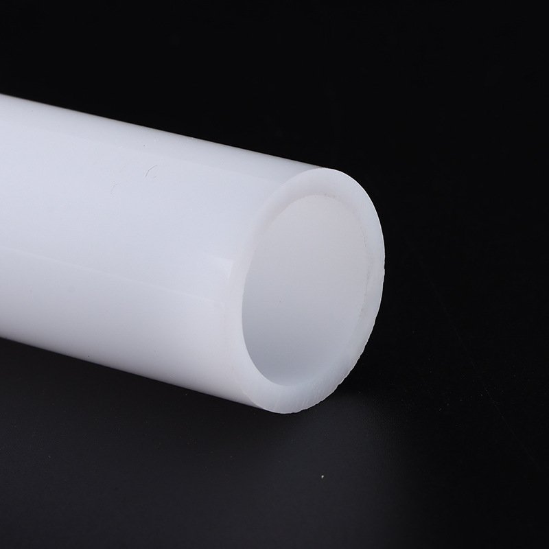 milky white opal decorative plexiglass round cylinders pipe acrylic pmma led light tube for lighting decoration