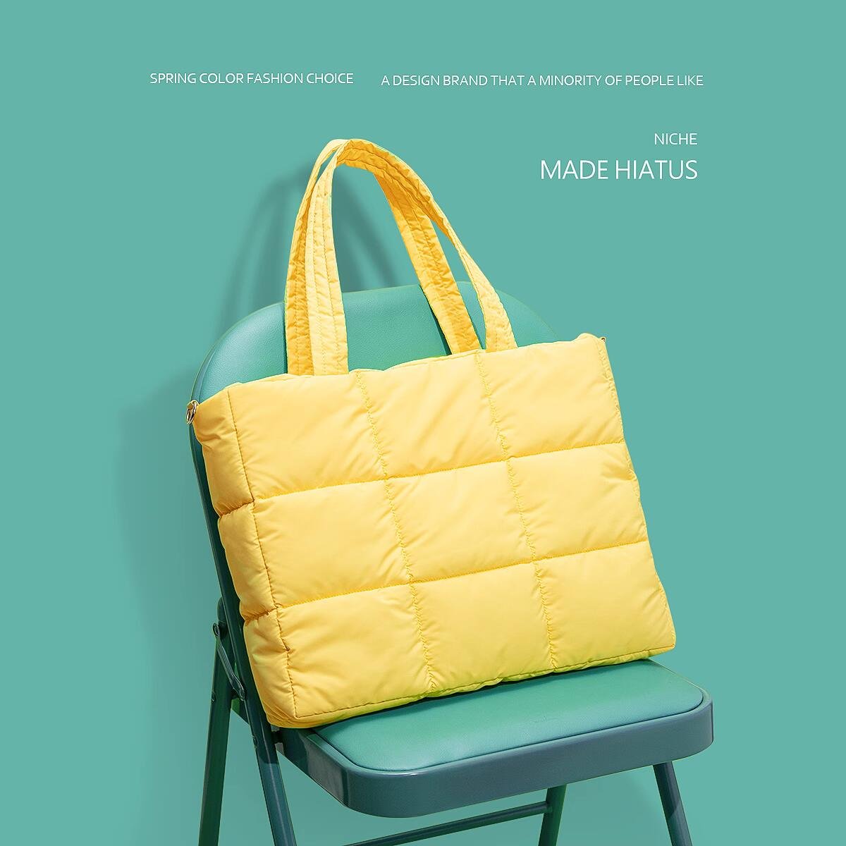Light leisure bag women handbags new fashion 2023 handbags for women Tote Puffy Bag For Ladies