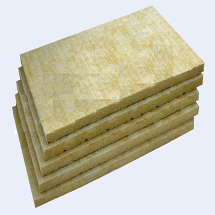 High quality fireproof insulation and sound insulation rock wool sandwich panel outer wall sheet rock wool board