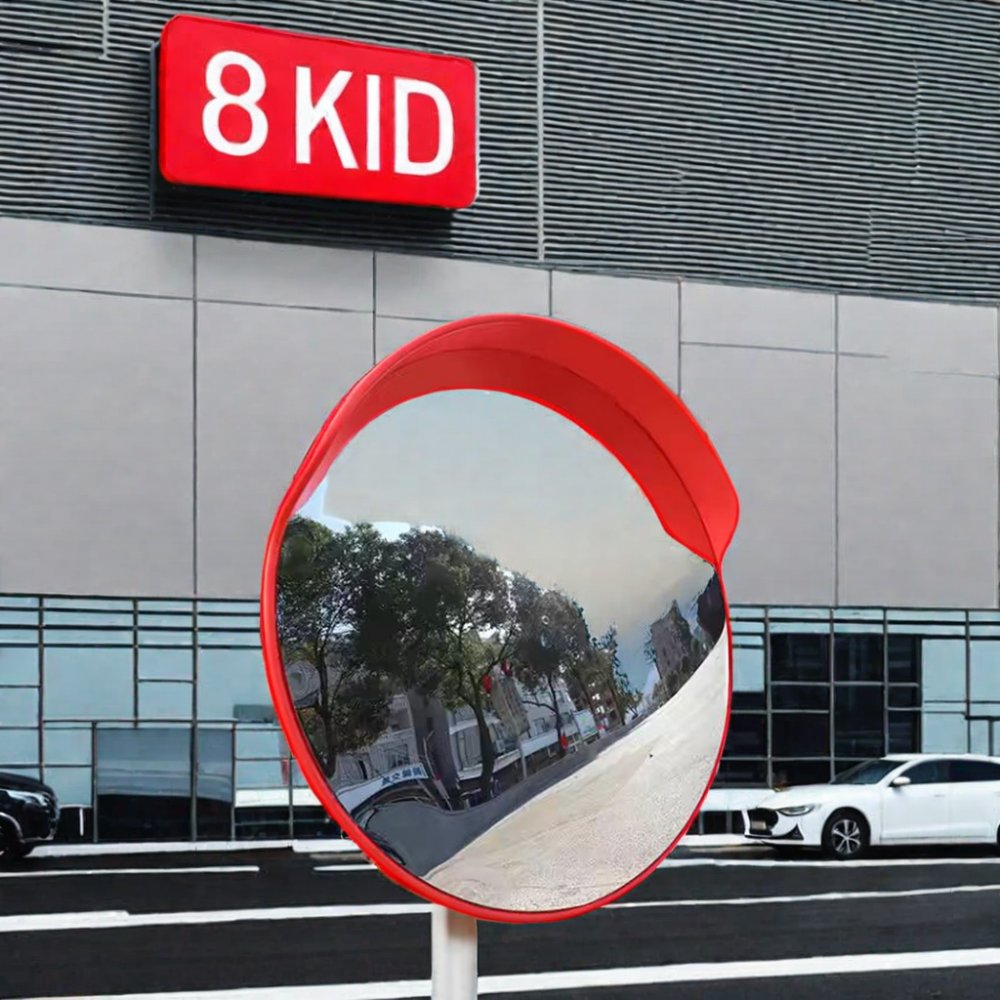 Superior 80cm High Quality Traffic Convex Safety Mirror High Road Safety Guiding Custom Cutting Processing Available