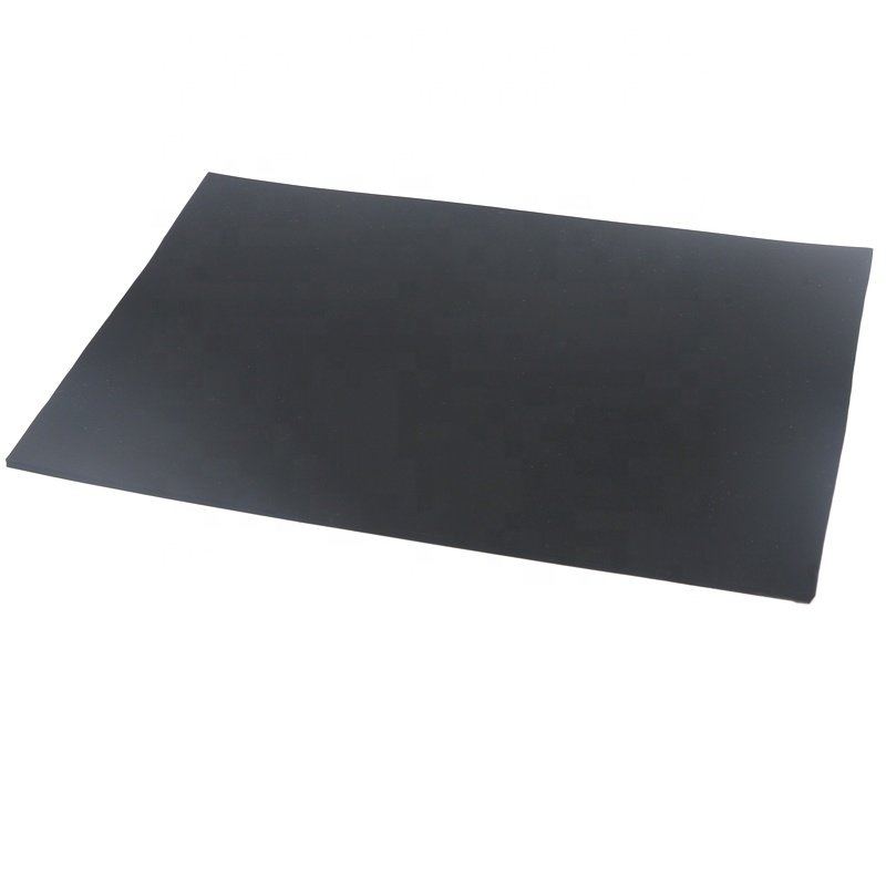 Shore 50 high temperature resistant 1.5mm 3mm red black vulcanized mat silicone rubber stamp roll sheet