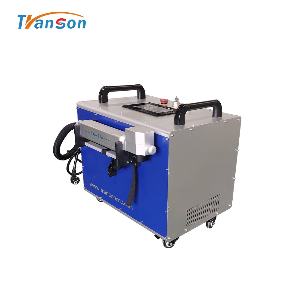 Laser Cleaning Machine 100w 200w 300w 500w Pulse Hand Held Fiber Laser Cleaning for Paint Oxide Oil Removal