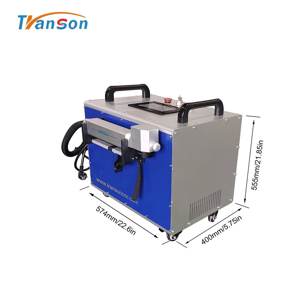 Laser Cleaning Machine 100w 200w 300w 500w Pulse Hand Held Fiber Laser Cleaning for Paint Oxide Oil Removal