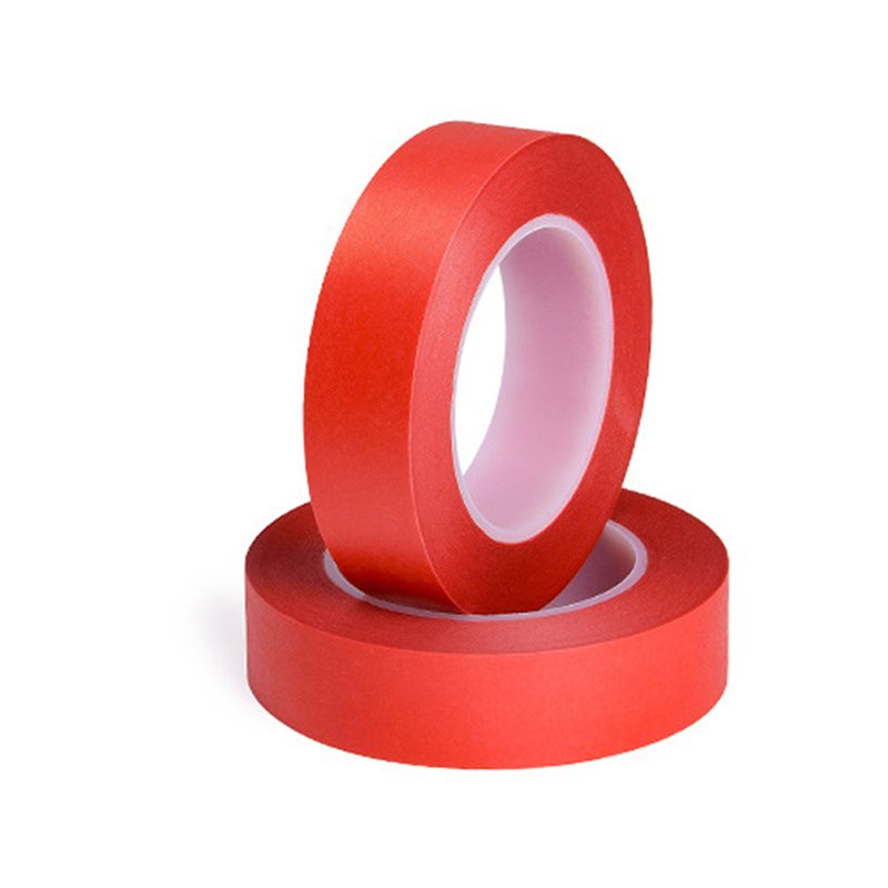 Pangda High Temperature Red Crepe Paper Painters Masking Automotive Adhesive Tape