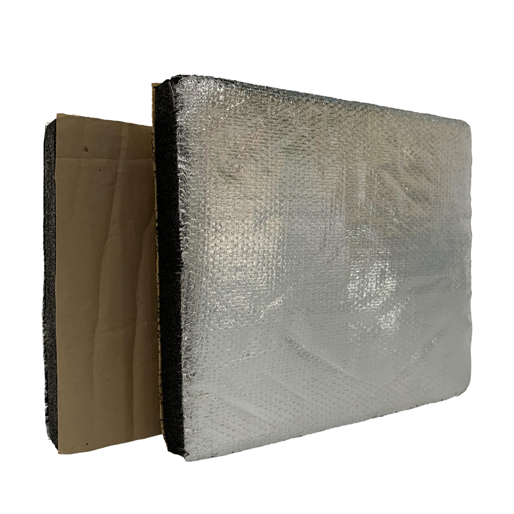 Black Color NBR/PVC Kraft Self-adhesive with Foil Facing Rubber Foam Roll Board Panel