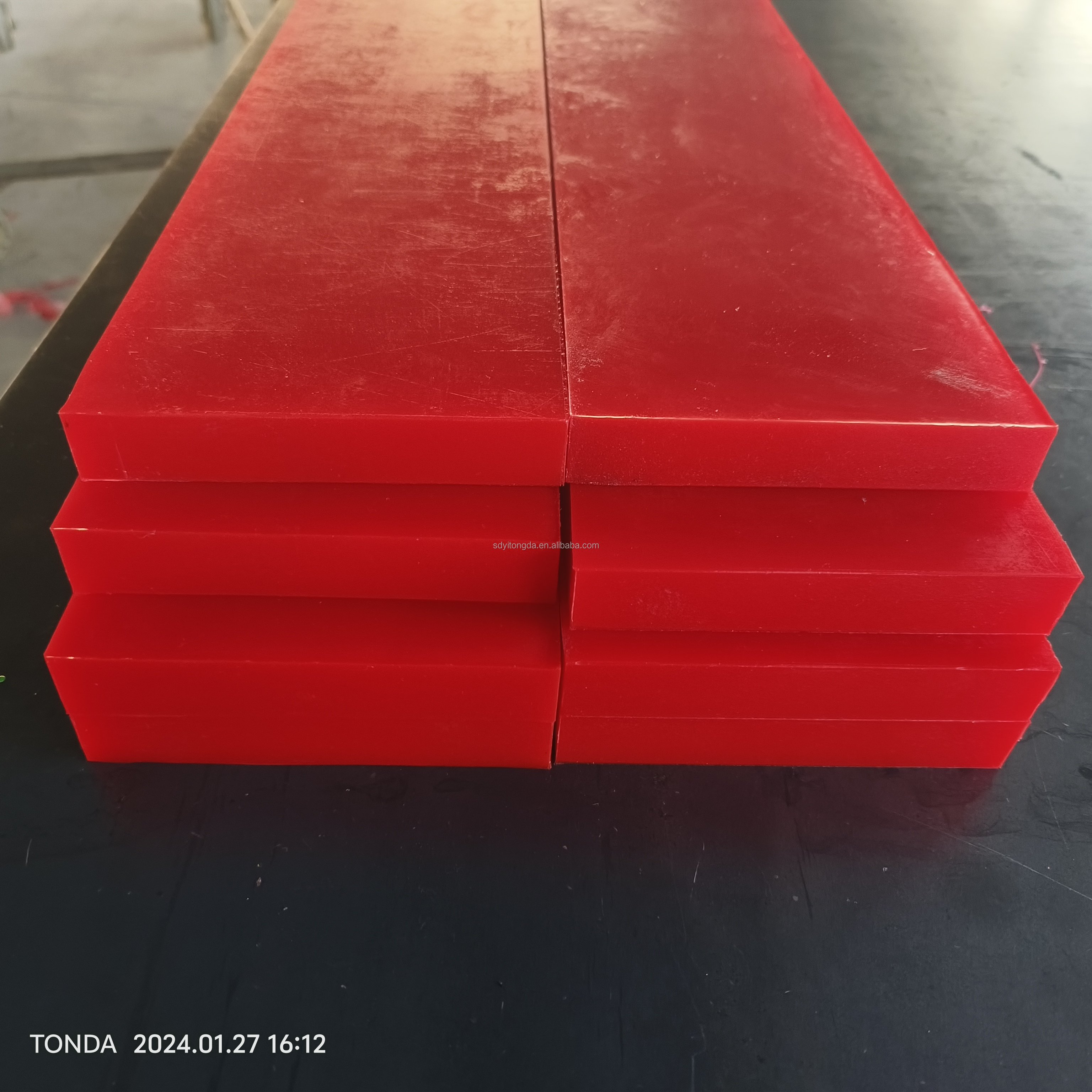 Wear-Resist Polyurethane Rubber Sheet Durable PU Rubber Plate Rubber Products