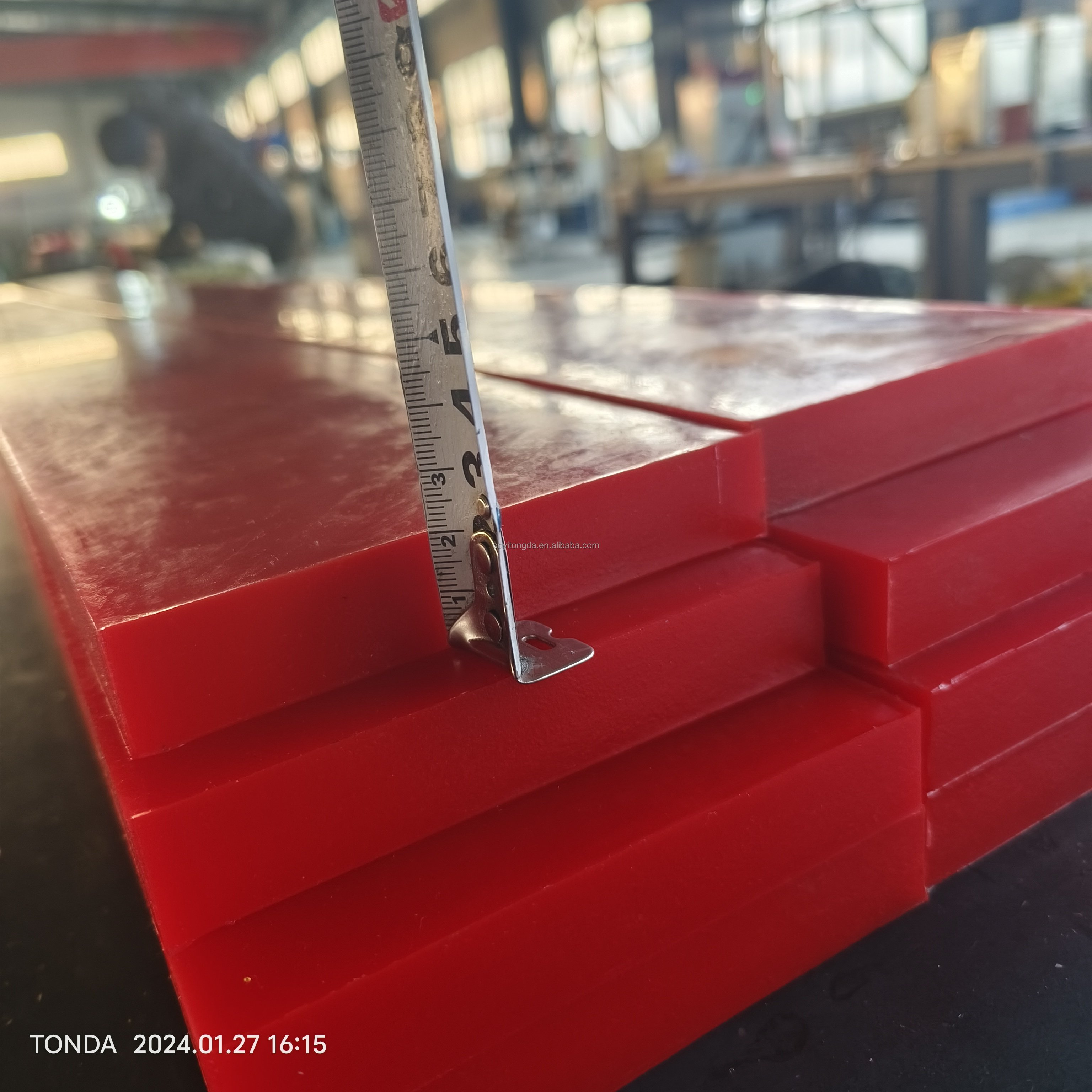 Wear-Resist Polyurethane Rubber Sheet Durable PU Rubber Plate Rubber Products