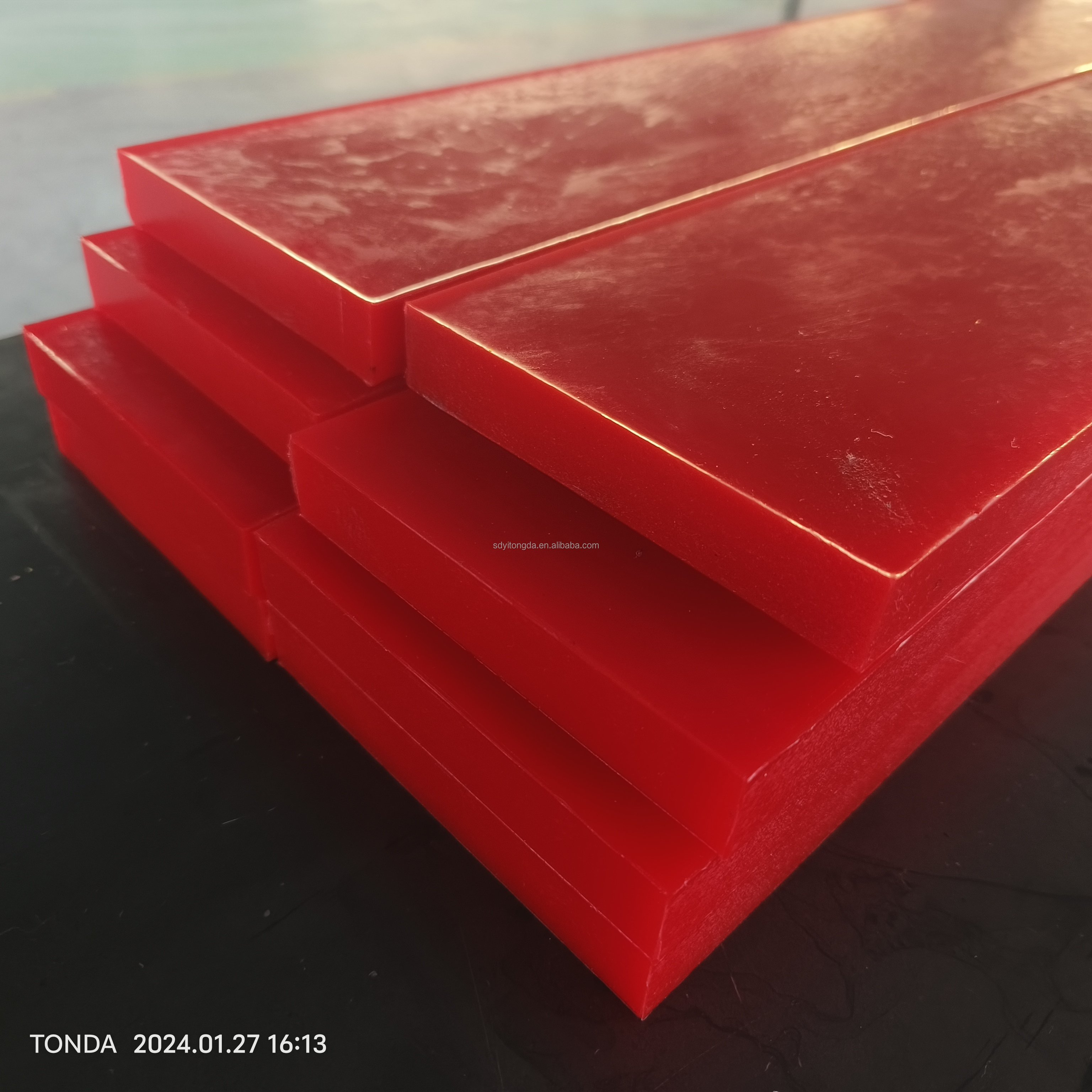 Wear-Resist Polyurethane Rubber Sheet Durable PU Rubber Plate Rubber Products