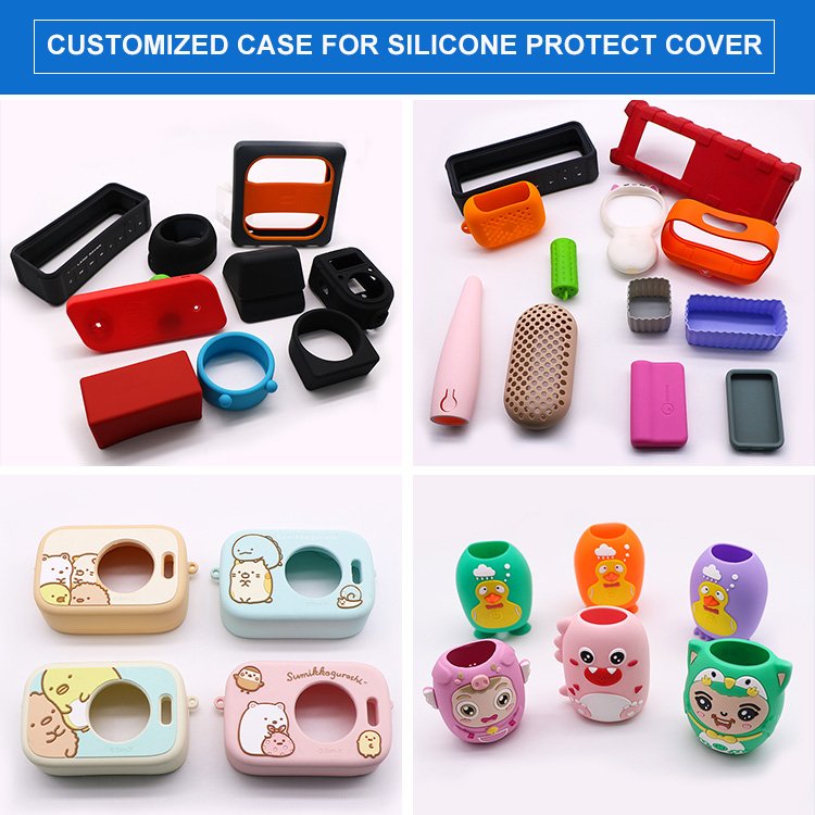 Professional Silicone Product Manufacturer Custom Silicone protective Case Silicon Rubber Protection Cover