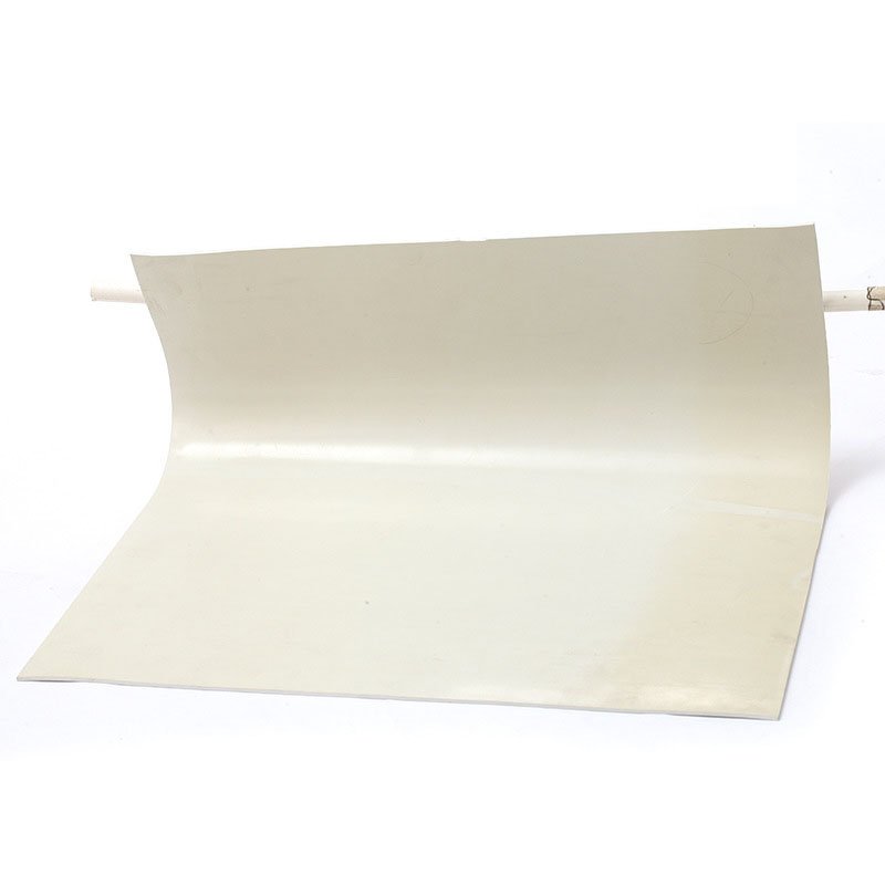 Laboratory bench mat wear-resistant floor neoprene rubber slipper sheet roll white latex laser rubber sheet