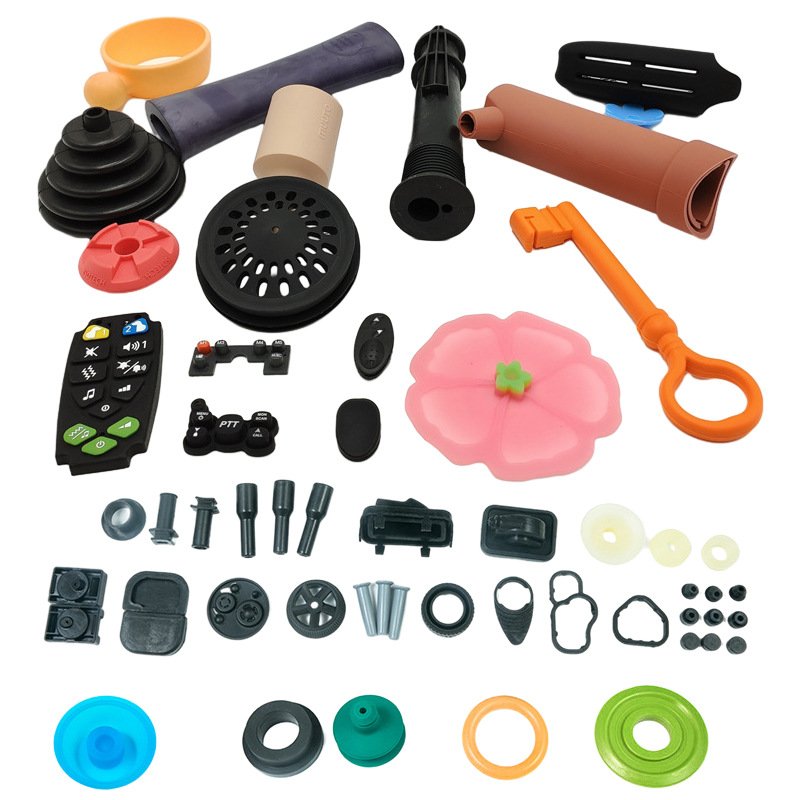 Environmentally friendly food, medical grade custom molded plastic, silicone rubber, and other products