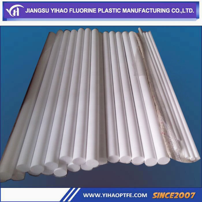PTFE Polytetrafluoroethylene Plastic Rod with Durability, heat and Corrosion Resistance