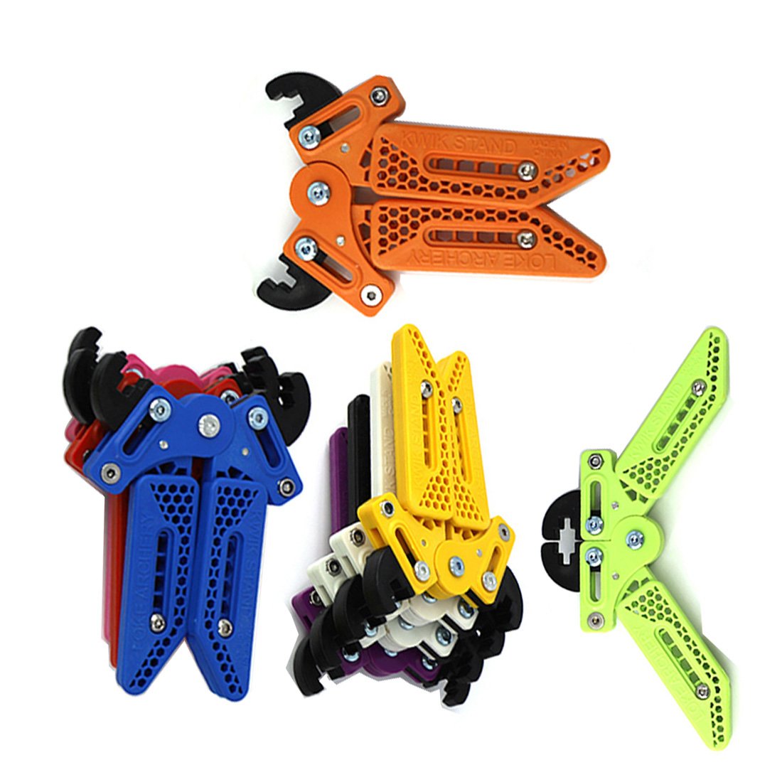 Bow Limb Clamp Kick Stand Holder Legs for Target Shooting Hunting Range Compound Bow for hunting shooting