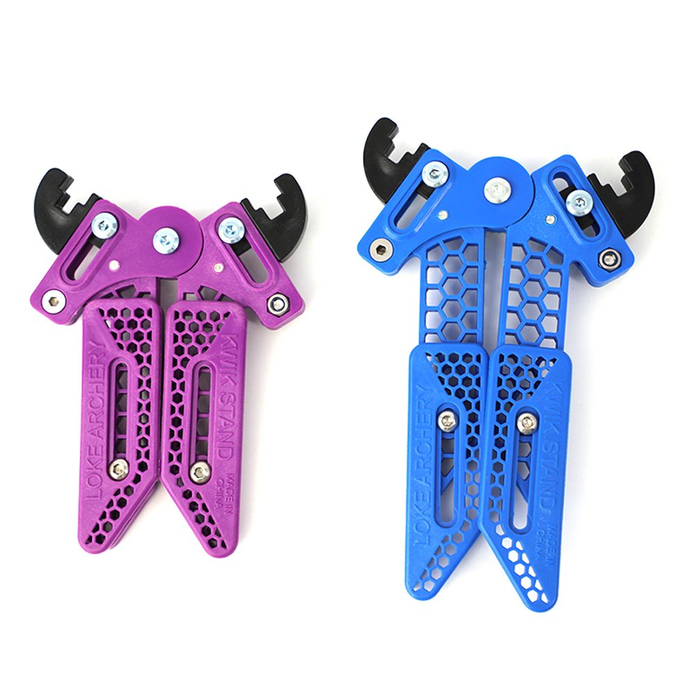 Bow Limb Clamp Kick Stand Holder Legs for Target Shooting Hunting Range Compound Bow for hunting shooting