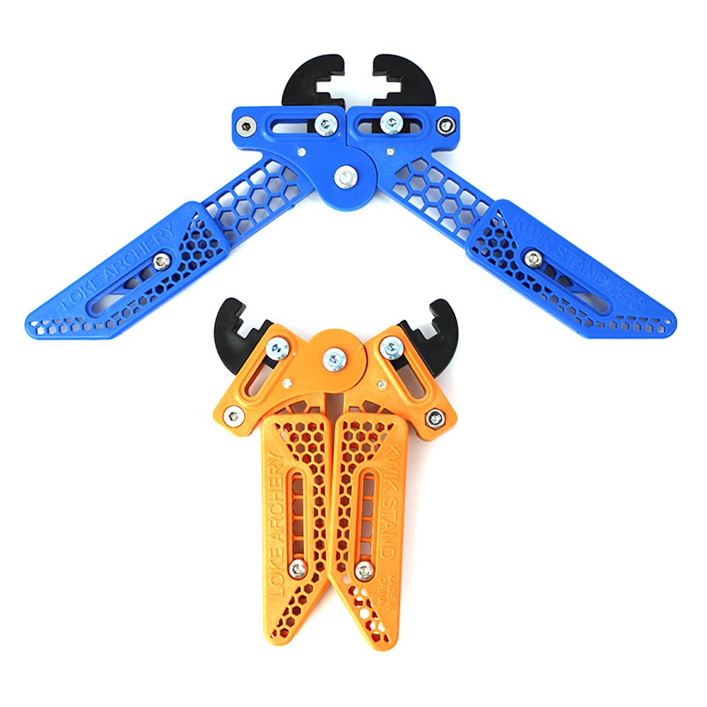 Bow Limb Clamp Kick Stand Holder Legs for Target Shooting Hunting Range Compound Bow for hunting shooting