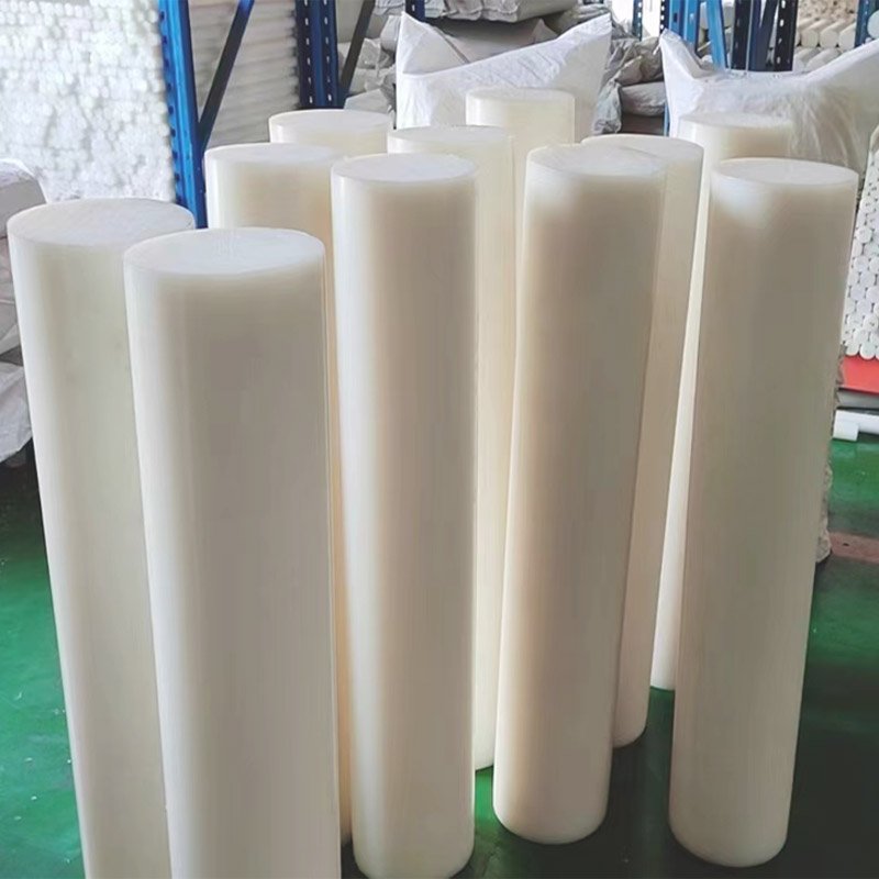 High Quality Cast Nylon MC Rods Self-Lubricating and Impact Resistant Threaded Shape Custom Cutting Moulding Services Offered