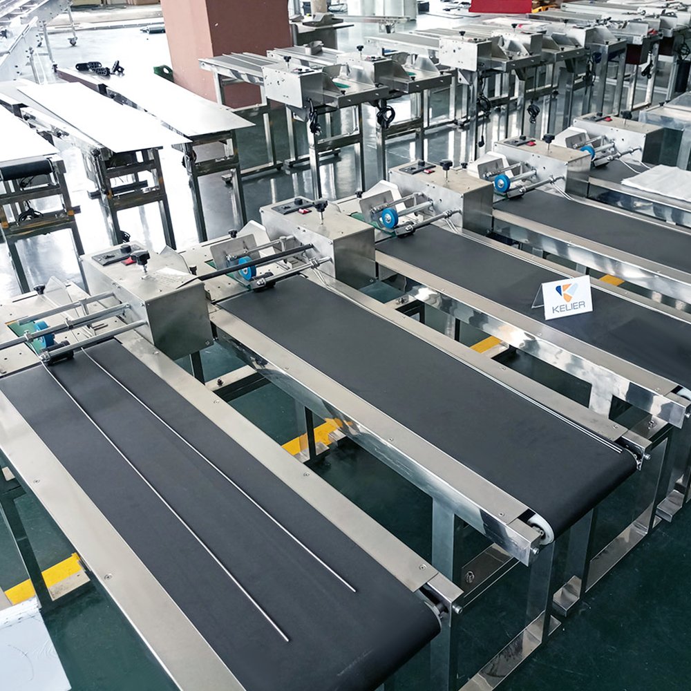 kelier Automatic High speed assembly line Card bag Feeder Machine Paper Plastic Bags Paging Machine