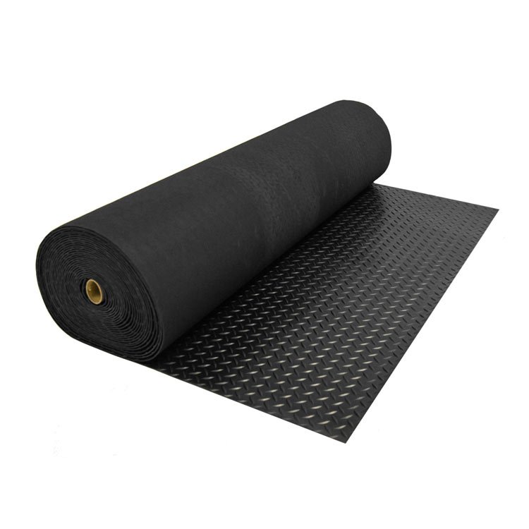 diamond tread pattern floor rubber sheet