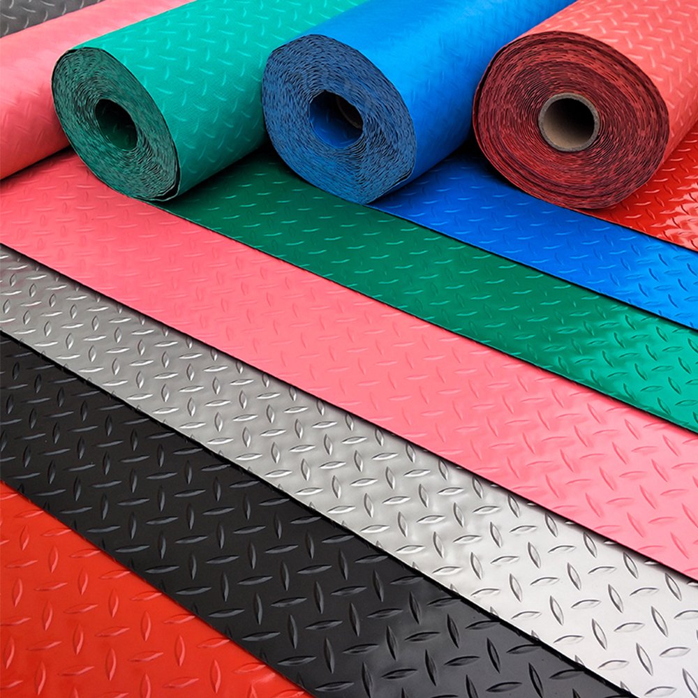 diamond tread pattern floor rubber sheet