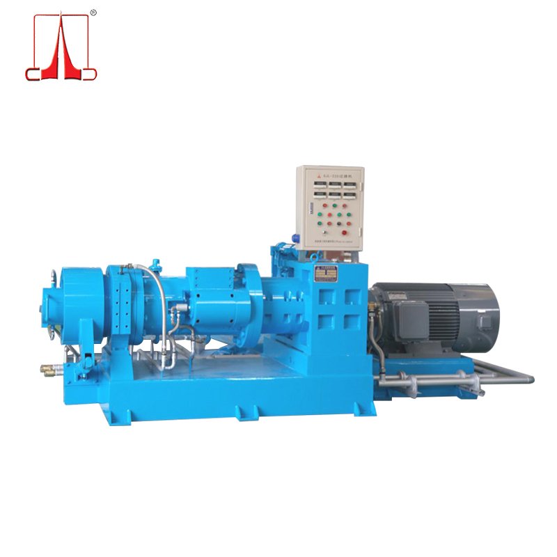 XJL-150 Rubber Strainer Extuder hot feeding extruding before calender for rubber sheet making