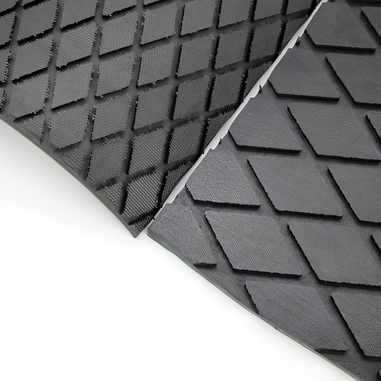 Diamond Groove Rhombus Pulley Lagging Rubber Sheet Custom Cutting and Moulding Processing Service Available