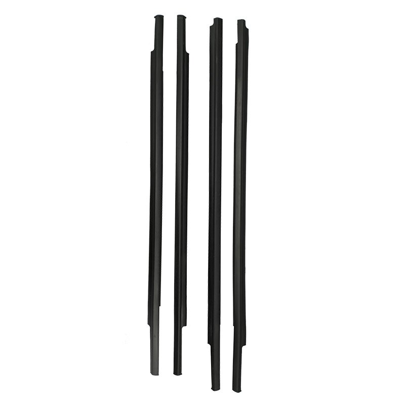 Car Door Weatherstrip Window Belt Molding Trim Weather Strip Automotive Rubber For Mitsubishi Outlander 2008-2012