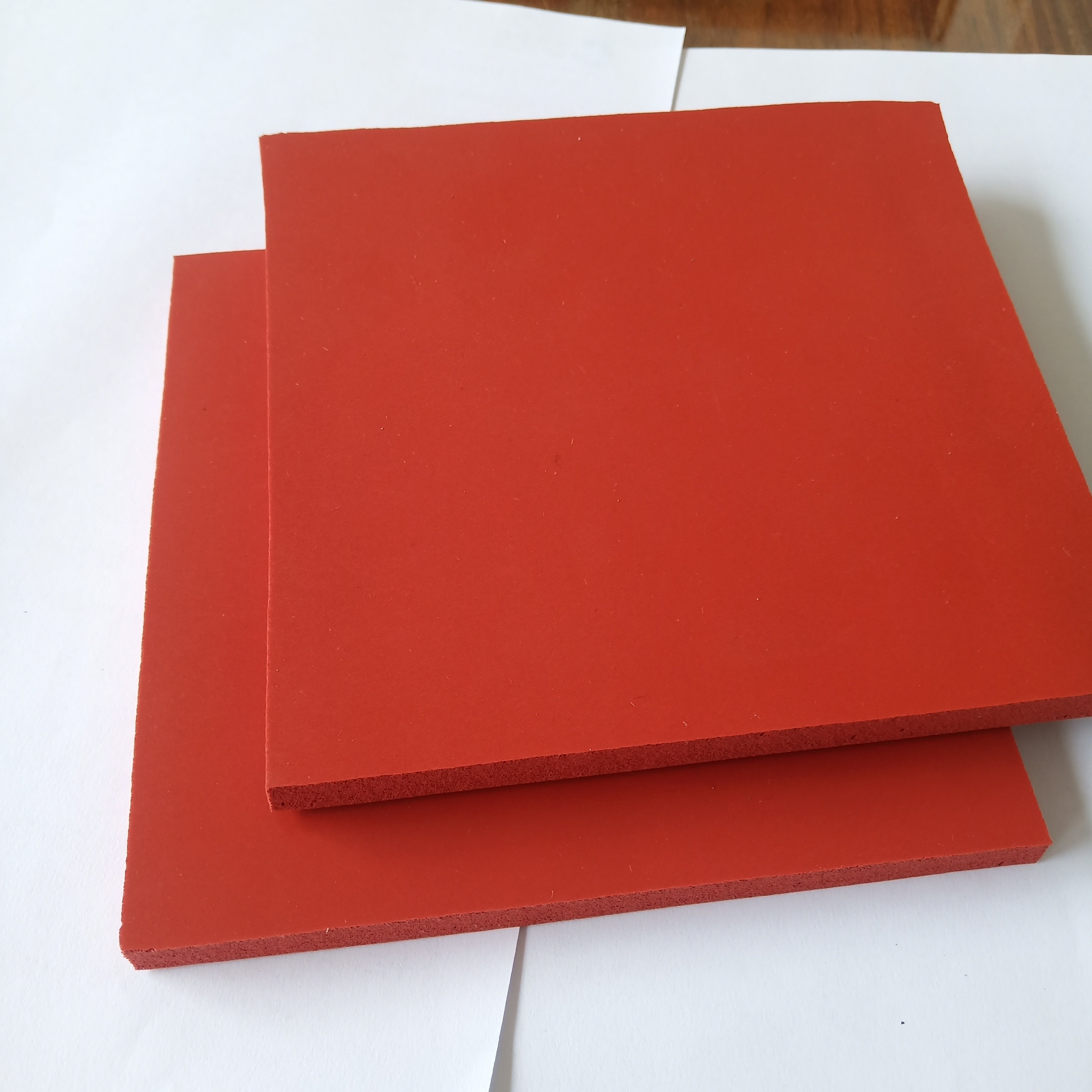 10mm Heat Resistant Shock Reduce Electrical Insulation Silicone Foam Rubber Sheet