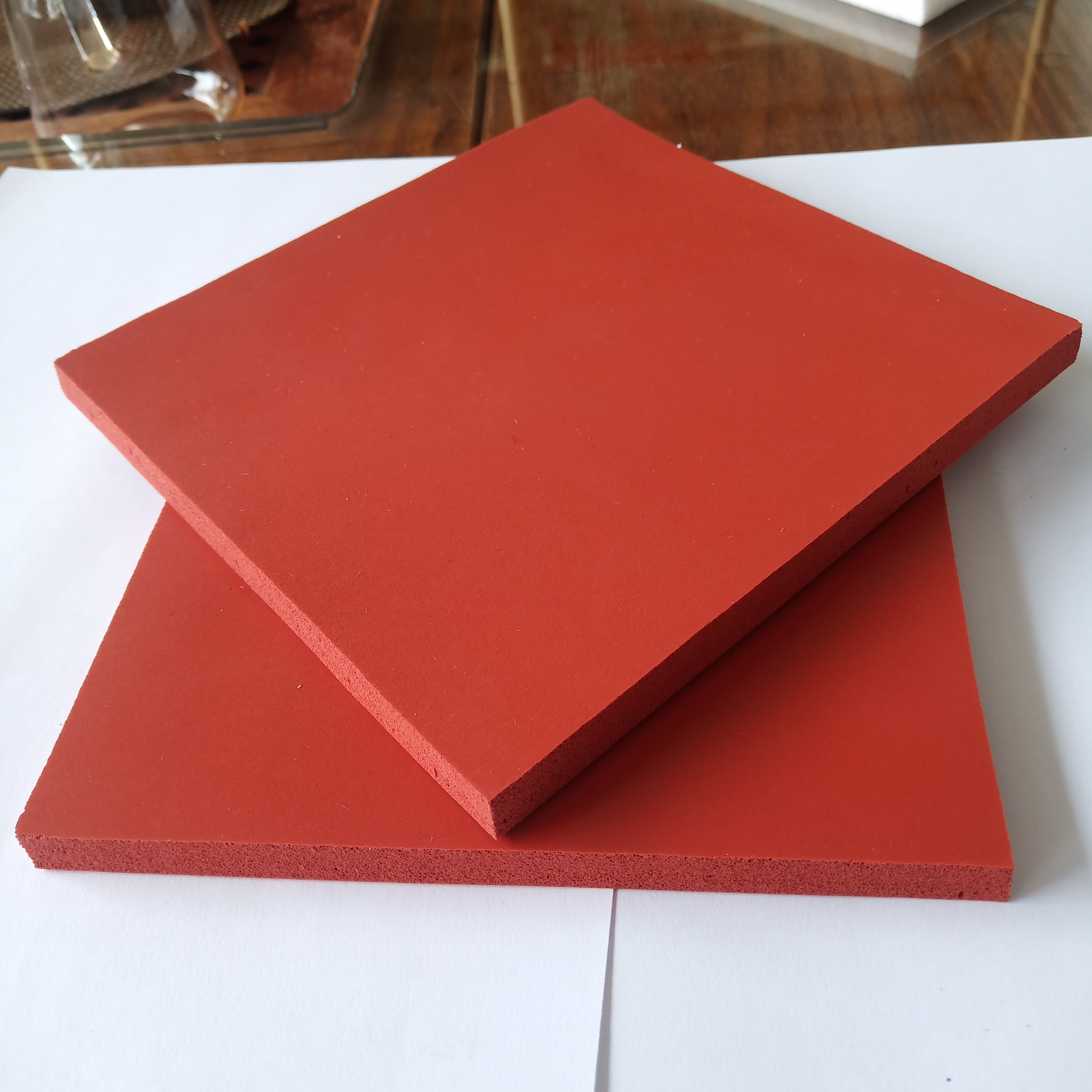 10mm Heat Resistant Shock Reduce Electrical Insulation Silicone Foam Rubber Sheet