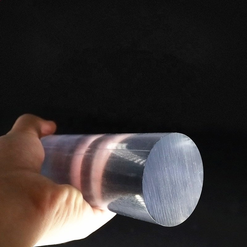 Low Price high quality Manufacturer Clear white PC Plastic Rod Polycarbonate Solid Rod