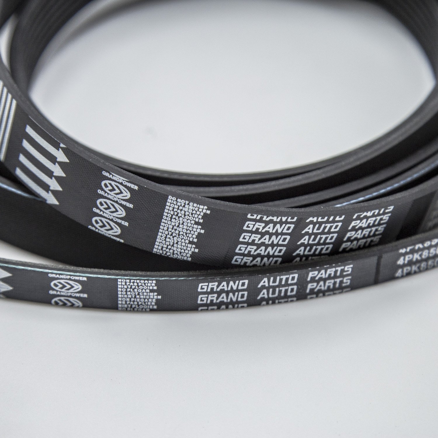 High Quality 3PK 4PK 5PK 6PK Auto Rib V Belt EPDM Rubber Poly PK Belts