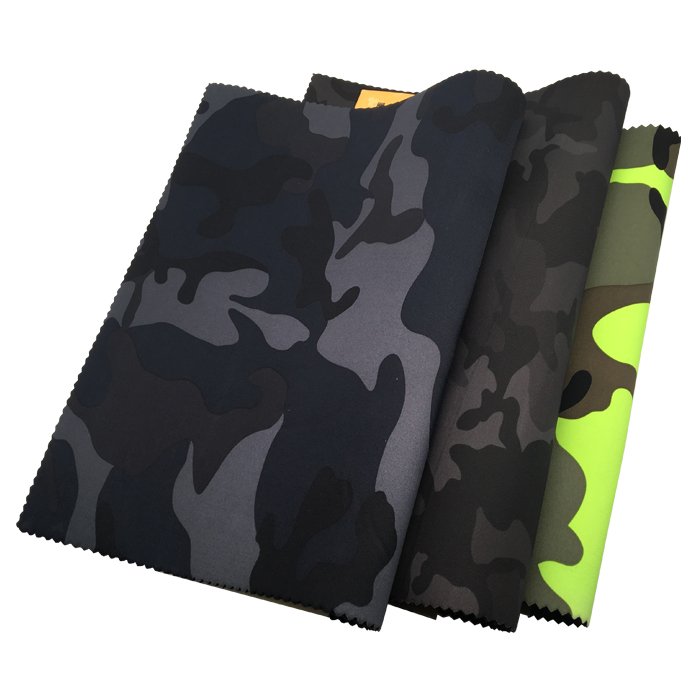 soft neoprene fabric sheets custom made printed nylon fabric lining 2mm