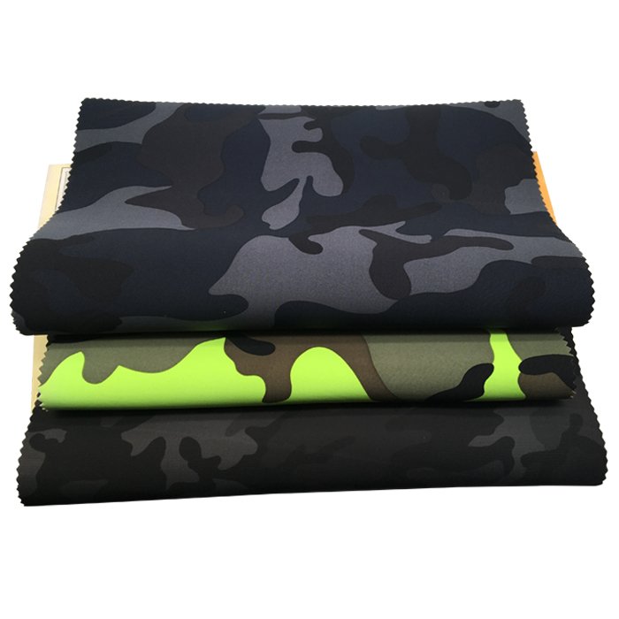 soft neoprene fabric sheets custom made printed nylon fabric lining 2mm
