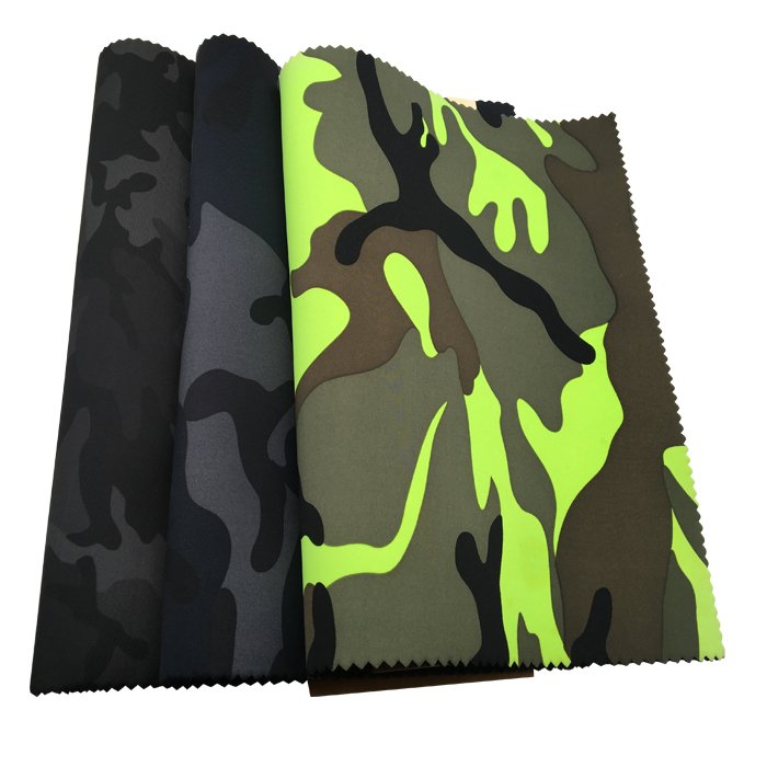 soft neoprene fabric sheets custom made printed nylon fabric lining 2mm