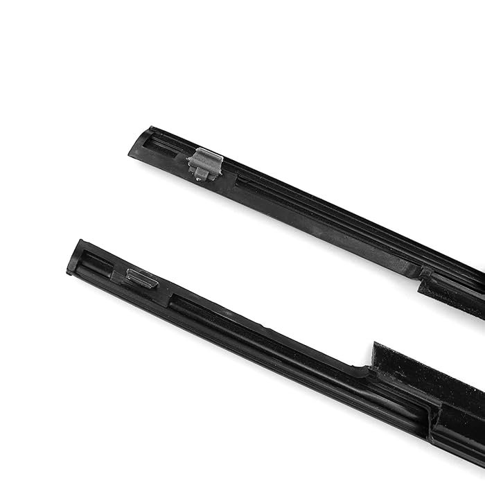 Set of 4PCS Outer Door Weather Window Rubber Seal Belt for Toyota Tundra 2007-2020 68210-0C020 68160-0C020 Black 3 Months 10sets