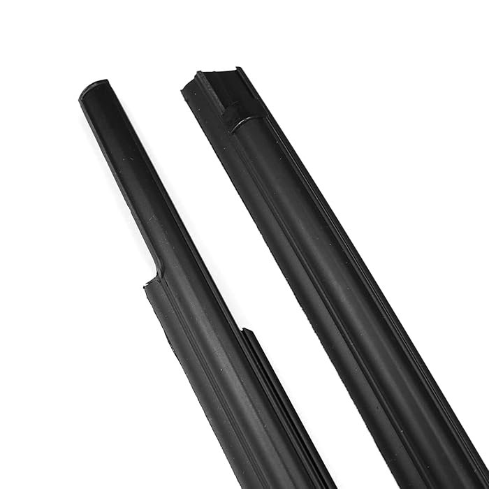 Set of 4PCS Outer Door Weather Window Rubber Seal Belt for Toyota Tundra 2007-2020 68210-0C020 68160-0C020 Black 3 Months 10sets