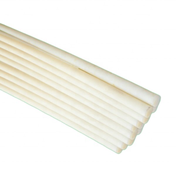 White PA6 Rod 50mm Nylon6 RoundBar PC Material Moulding & Extruded Processing Services Available