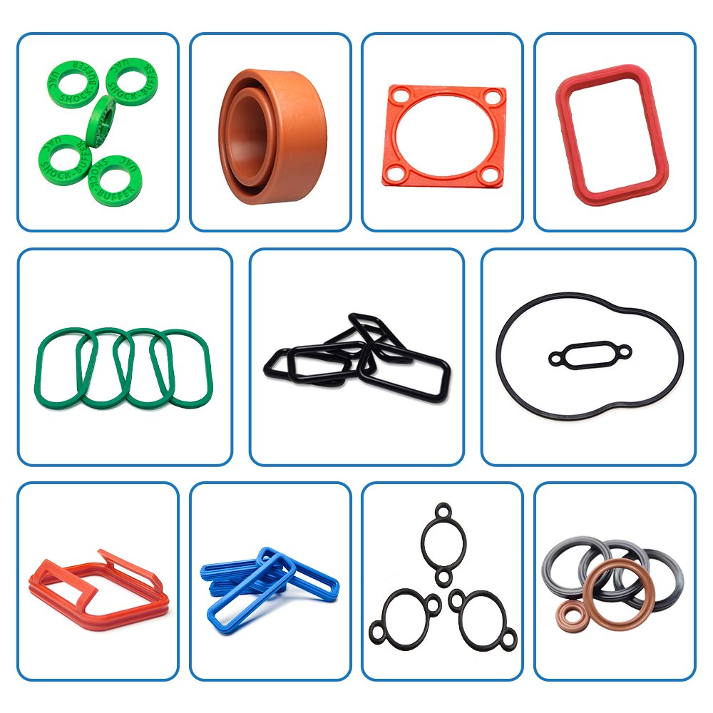 Customized NBR FKM EPDM Silicone nonstandard rubber parts other silicone rubber products