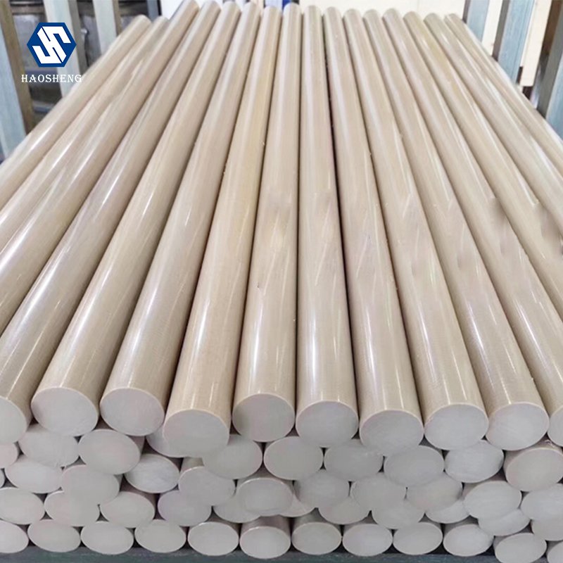 Market Hot Factory Custom Low Price Black Or White Engineering Plastic POM plastic rods Color Nylon Pvc rod