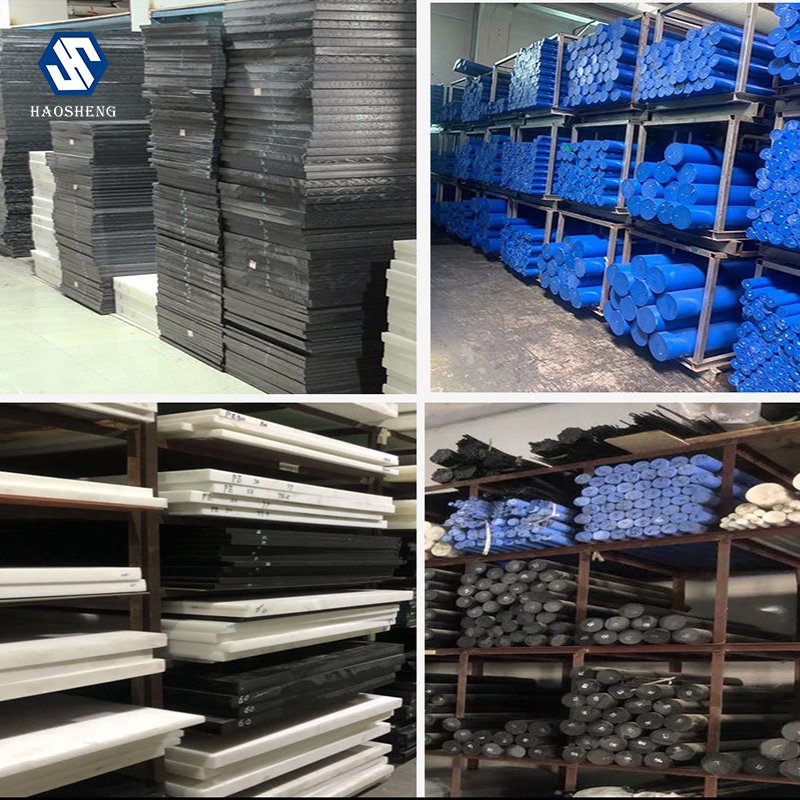 Market Hot Factory Custom Low Price Black Or White Engineering Plastic POM plastic rods Color Nylon Pvc rod