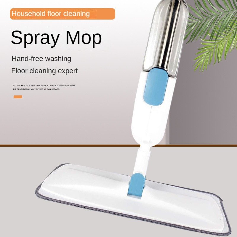 New Custom Logo Portable Detachable 360 Rotary Floor Cleaning Tools hand-free spray microfiber flat mop for floor cleaning